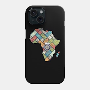 Africa Map Phone Case