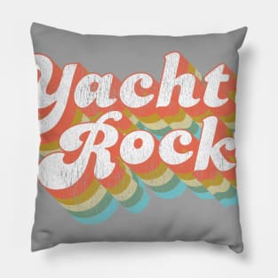 Vintage Fade Yacht Rock Party Boat Drinking product Pillow