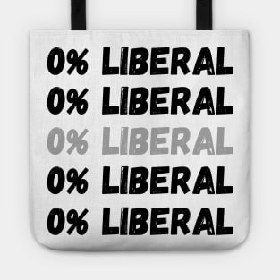 Zero Percent Liberal, 0% Liberal, Republican Party Tote