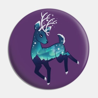 Aurora Deer Pin