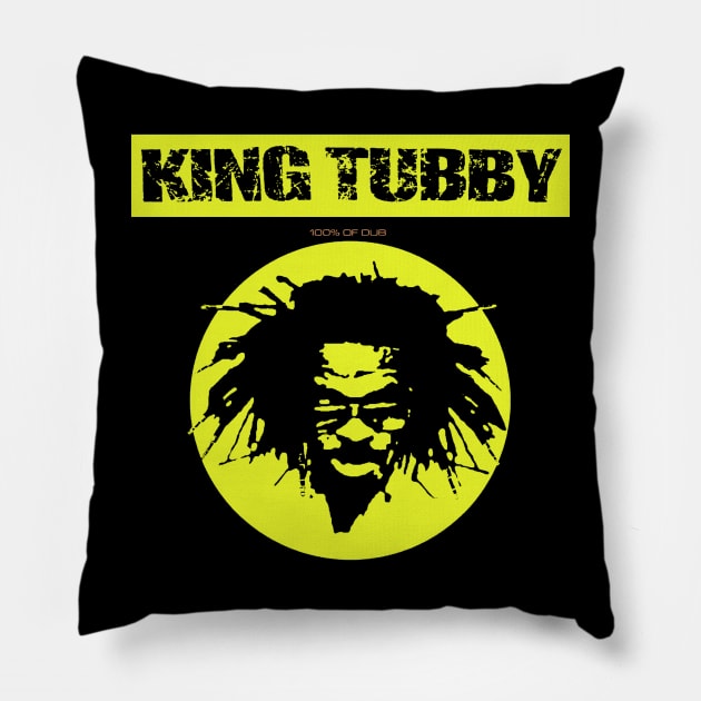 King Tubby 100% Dub Pillow by mariaade