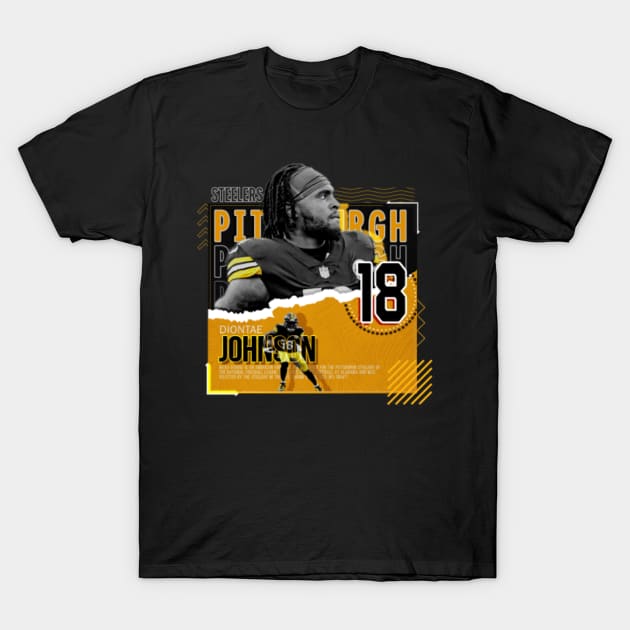 Diontae Johnson by rinkha  Steelers t shirts, Johnson, Print