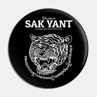 Muay Thai Sak Yant Tiger Pin