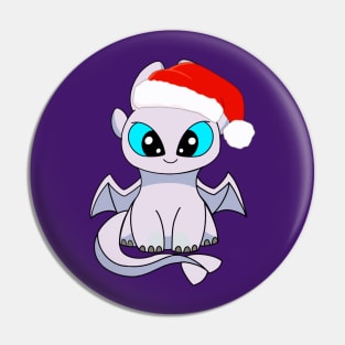 Christmas light fury dragon, how to train your dragon Christmas art, cute baby dragon, httyd Pin