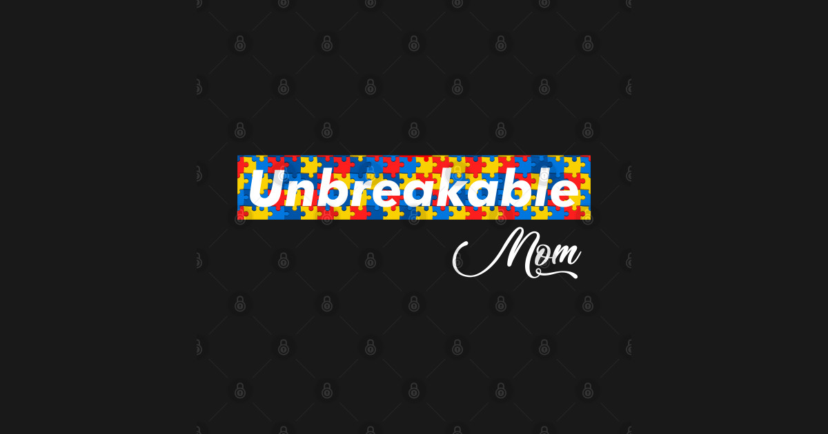 Download Autism Mom Unbreakable Autism Mama Bear Autism Awareness ...