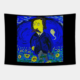 Edgar Allan Poe Artsy Fartsy Tapestry