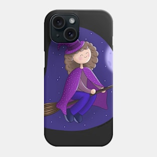 Purple Witch Phone Case