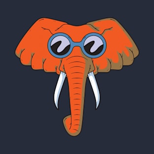 elephant with glasses T-Shirt