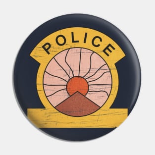 Police Paradise Pin