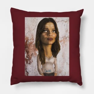 Ivana Milicevic - caricature Pillow