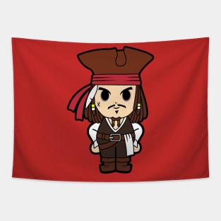 Jack Sparrow Chibi Tapestry