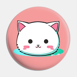 Bun Cat Pin