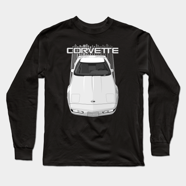 white corvette shirt