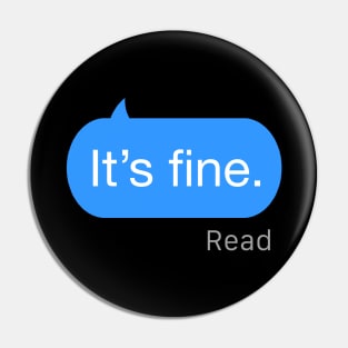 It’s fine text Pin