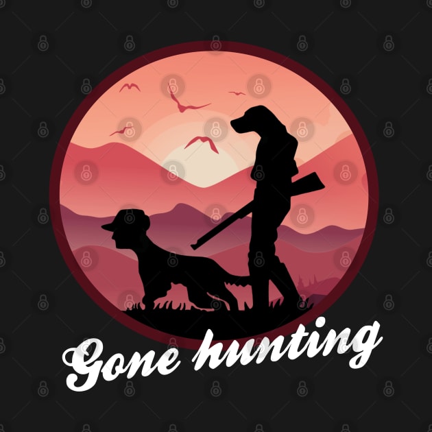 Gone hunting- Dog and man by ölümprints