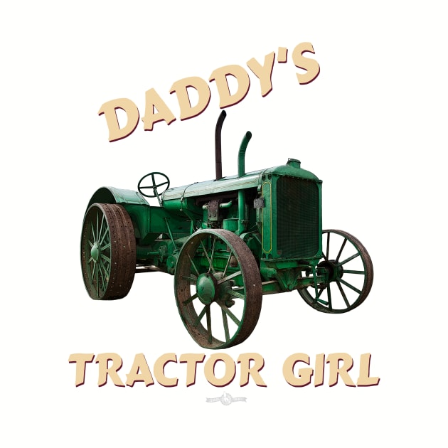 Allis Chalmers Daddy's tractor girl by seadogprints