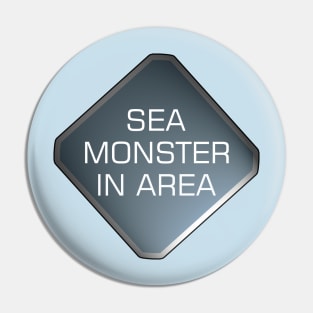 sea monster in area Pin