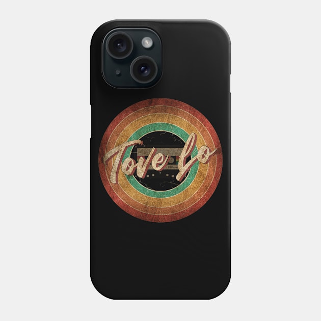 Tove Lo Vintage Circle Art Phone Case by antongg