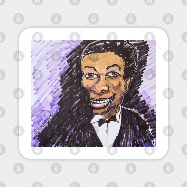 Nat King Cole Magnet by TheArtQueenOfMichigan 