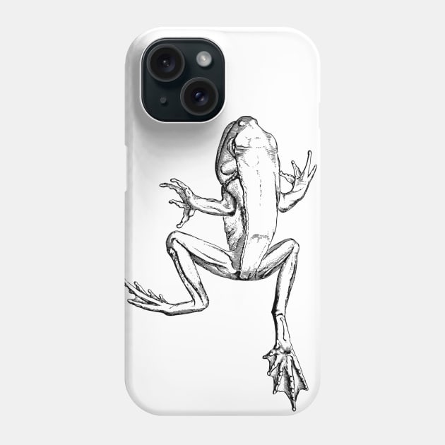 Frog Phone Case by linesdesigns