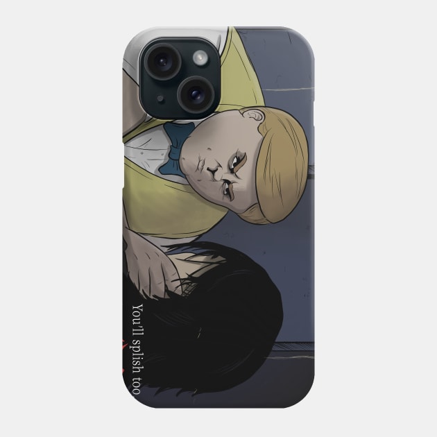 Max - You'll Splish Too. Phone Case by Twogargs