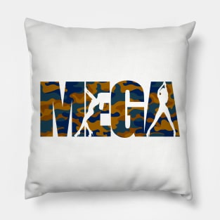 MegaDancers Camo Pillow