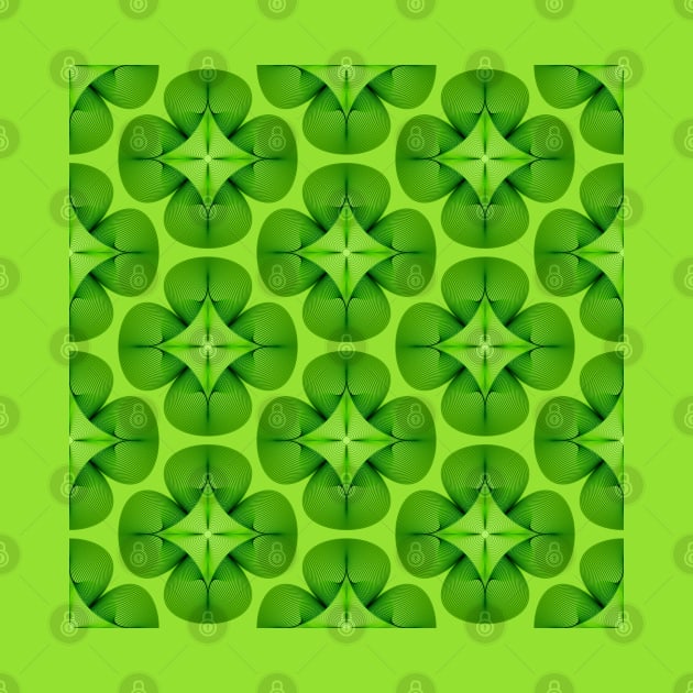 Lucky Clover pattern 01 by Slanapotam