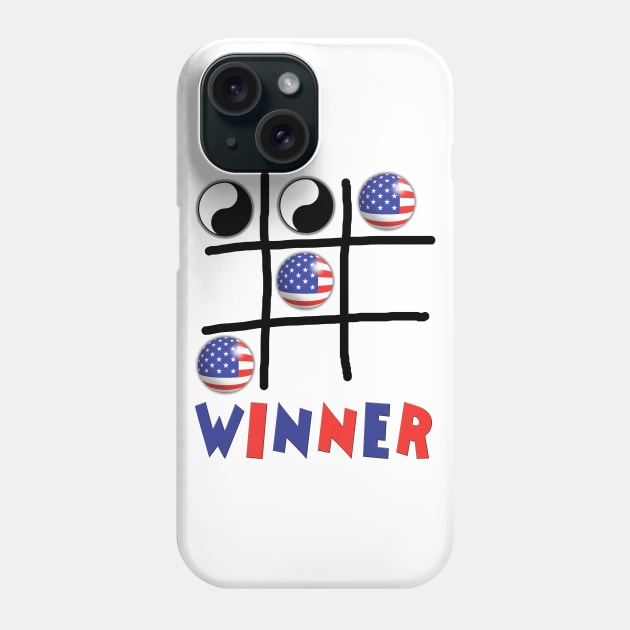 USA: Allways Winner Phone Case by aastal72