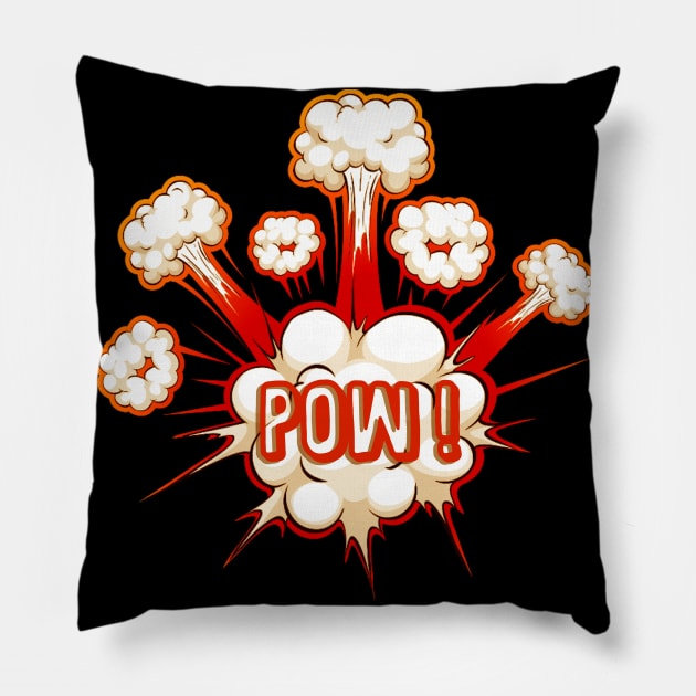 Pow Pow Pillow by HellySween