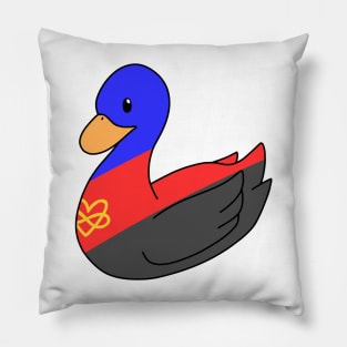 Light Polyamorous Duck Pillow