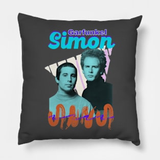 Simon & Garfunkel  folk rock duo art 90s Pillow