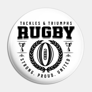 Rugby glory, tackles & triumphs collection Pin