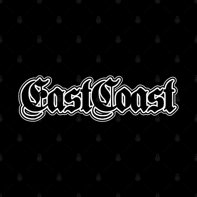 East Coast Hip Hop T-Shirt by NineBlack