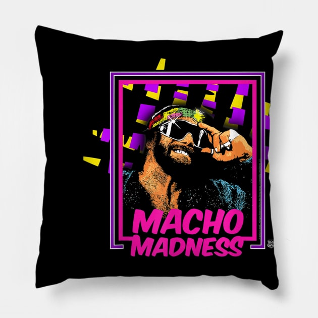 Macho Man Madness Pillow by Holman