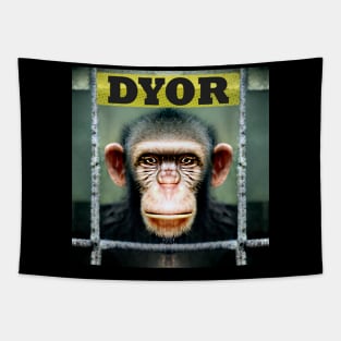 DYOR Protect the Apes Animal Rights Tapestry