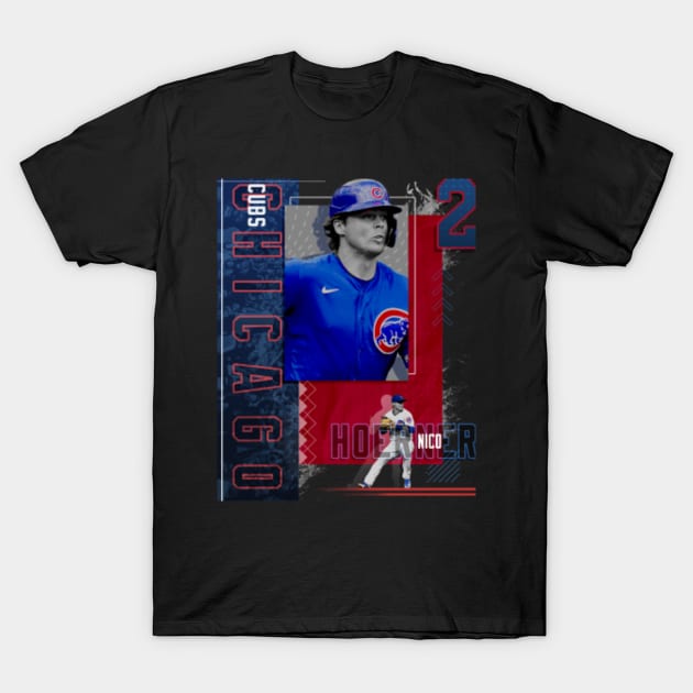 Rinkha Nico Hoerner Baseball Paper Poster Cubs 2 T-Shirt