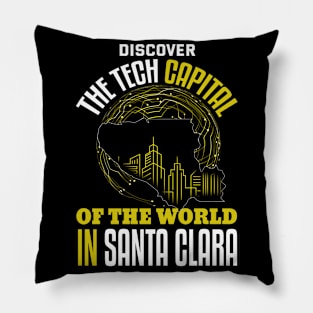 Santa Clara San Francisco United States Design Pillow