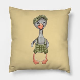 Cute little funny goose Pillow