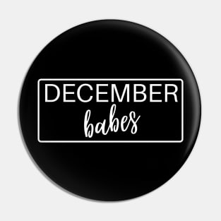 December Babes Pin