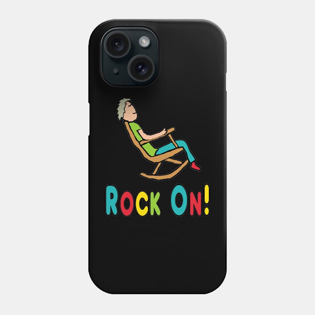 Retired Rocking Chair Phone Case by Mark Ewbie