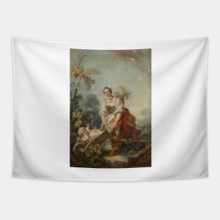 The Joys of Motherhood - Jean-Honoré Fragonard Tapestry