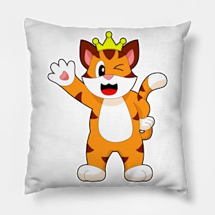 Tiger King Crown Pillow