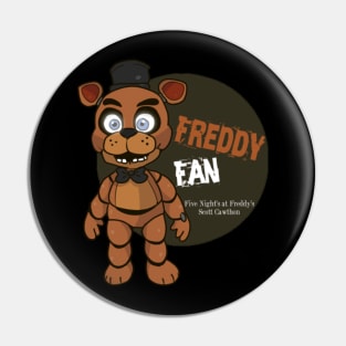 Five Night's at Freddy's Freddy Fan T-Shirt Pin