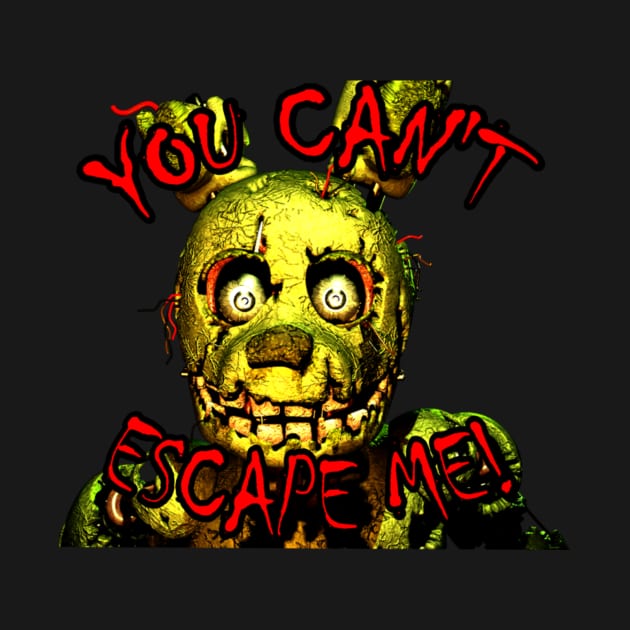 You Can't Escape Me! SpringTrap by VALMEZA602