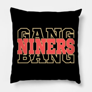 49ers Football Pillow