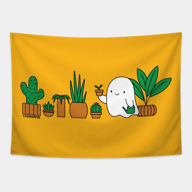 Ghost Plant Parent Tapestry by Made by Chanamon