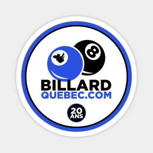 billardquebec.com 20 ans Magnet