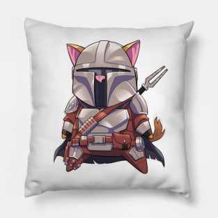 Mandalorian PopCat Pillow