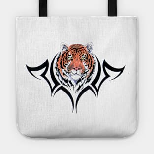 Tiger tattoo design Tote