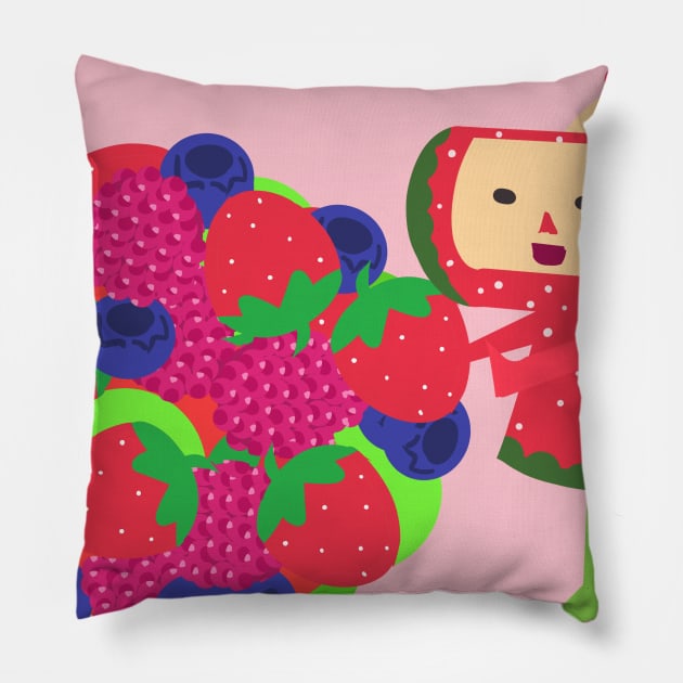 ichigo Pillow by inkpocket